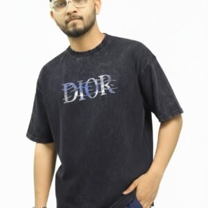 Acid Wash Drop Shoulder