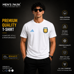 Argentina Premium World Cup T-shirt 2026-White