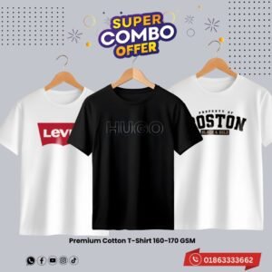 C-59 Premium Luxury Brand 3Pcs Combo T-shirt