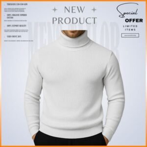 𝐓𝐮𝐫𝐭𝐥𝐞 𝐍𝐞𝐜𝐤-White 1 Pcs