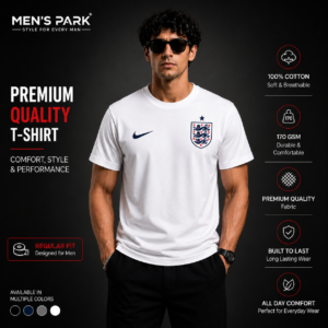England Premium World Cup T-shirt 2026-White